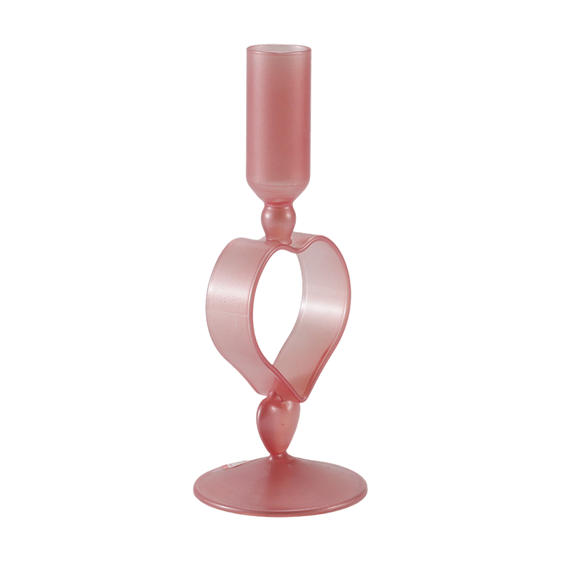 Colectie de lumanari din sticla romantica si minimalista
