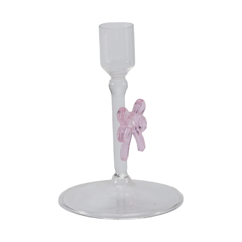 Colectie de lumanari din sticla romantica si minimalista