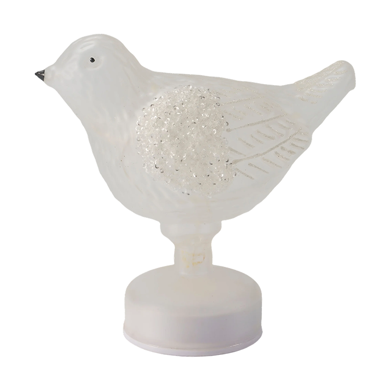 Lumină decorativă de masă cu sclipici/paiete (cu LED)
