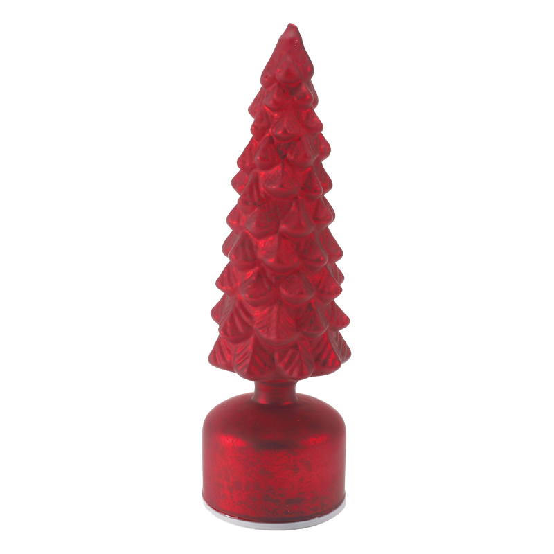 Lumină de pom de Crăciun din sticlă de mercur de epocă