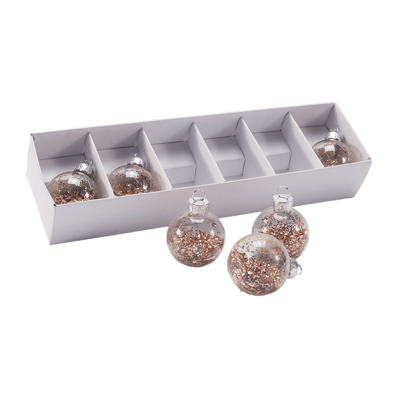 Set de ornamente festive pentru mingi de Crăciun