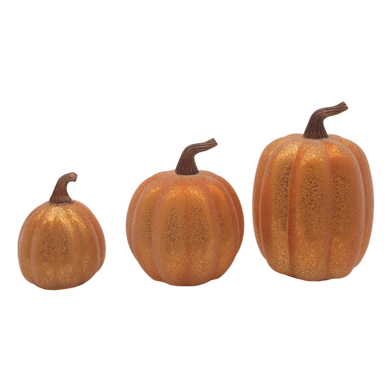 10*11,5 cm & 12*15 cm Halloween LED Sticla Dovleac Lampă Ornament de masă